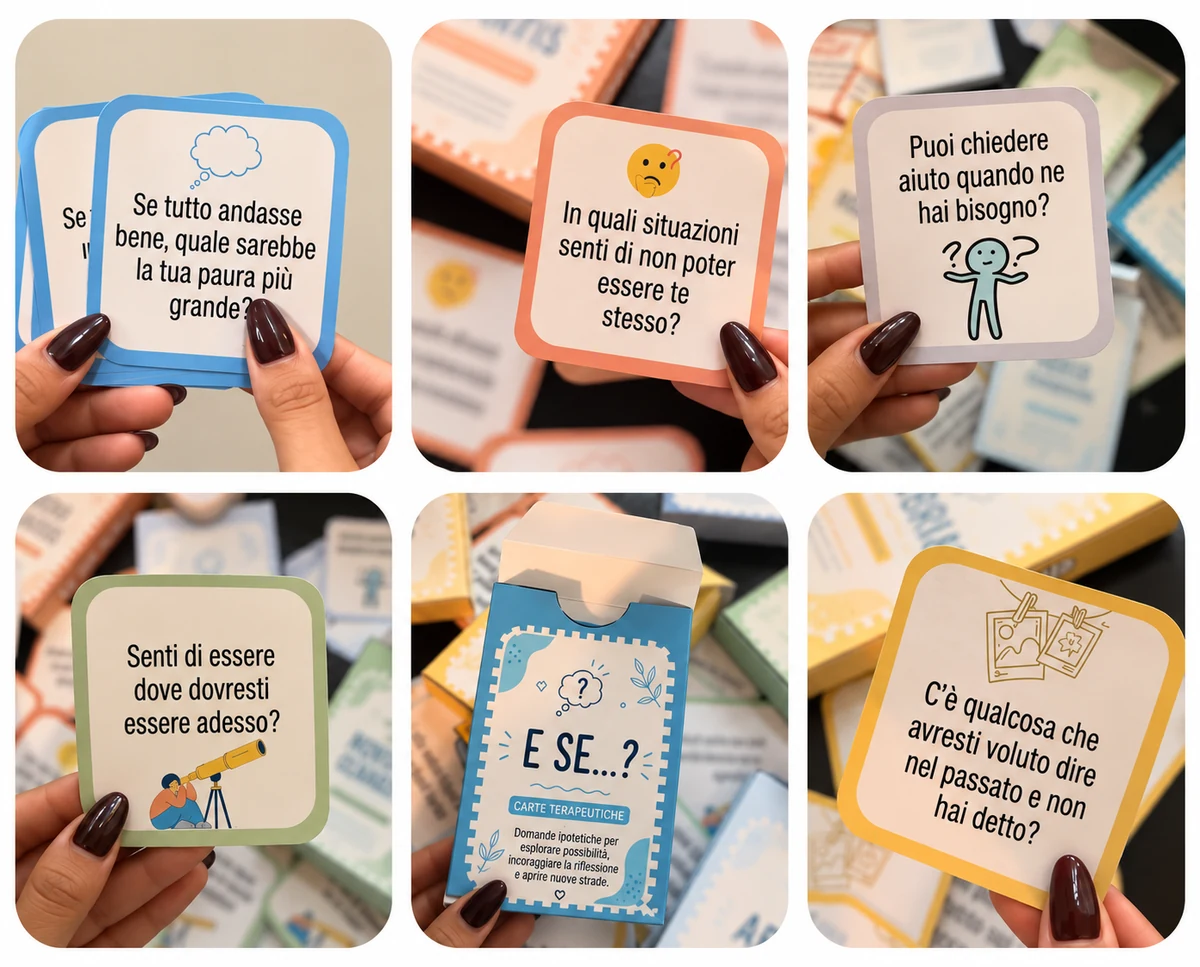 Esempio reale delle carte del Kit Terapeutico